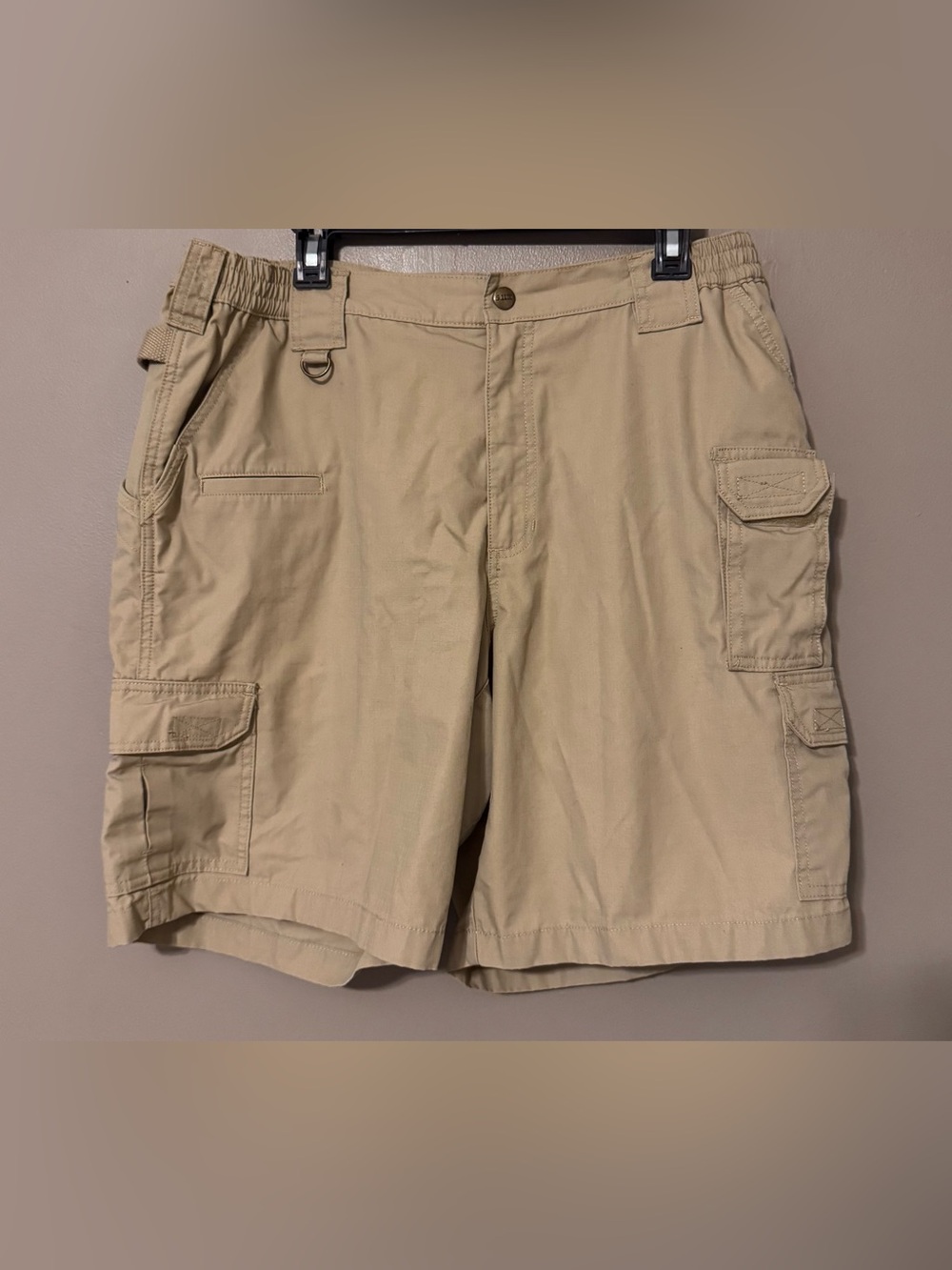 5.11 Tactical Taclite Shorts Cargo Utility Ripstop Workwear Light Khaki Men’s 38